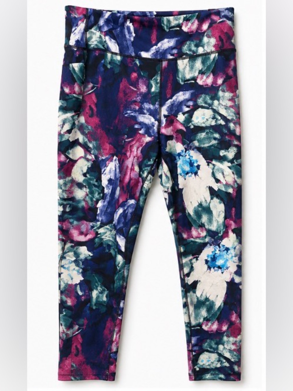 Floral Print Athletic/Workout Leggings